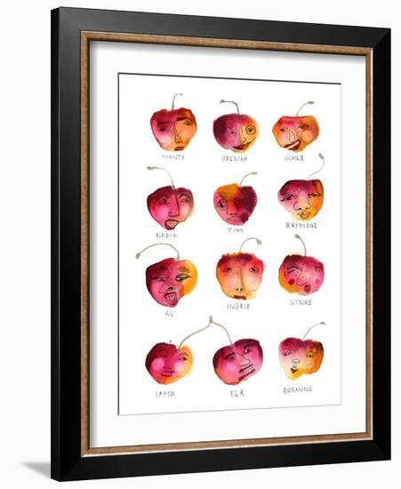 Cherry Family-Stacy Milrany-Framed Art Print