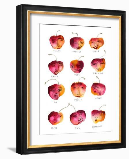 Cherry Family-Stacy Milrany-Framed Art Print