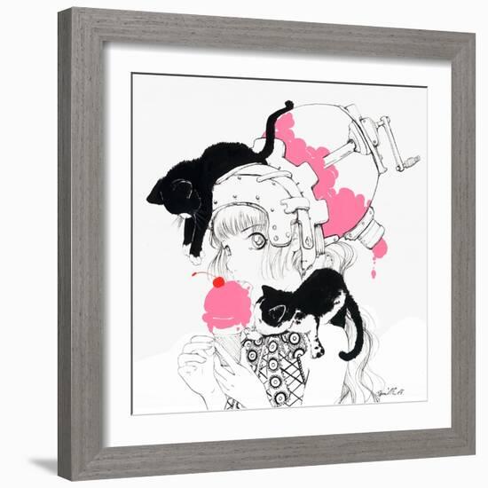 Cherry Jubilee-Camilla D'Errico-Framed Art Print