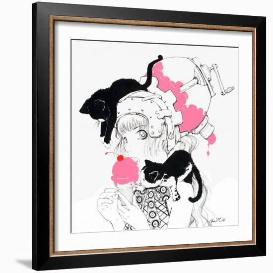 Cherry Jubilee-Camilla D'Errico-Framed Art Print