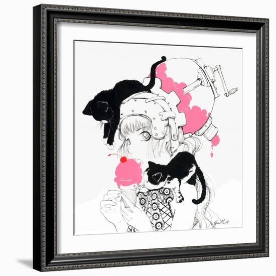 Cherry Jubilee-Camilla D'Errico-Framed Art Print