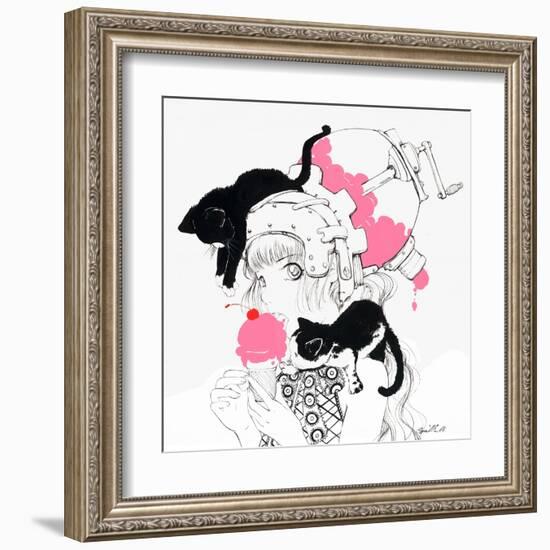 Cherry Jubilee-Camilla D'Errico-Framed Art Print