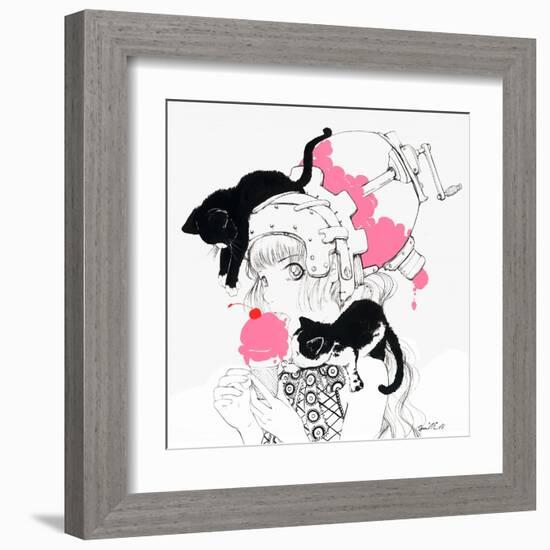 Cherry Jubilee-Camilla D'Errico-Framed Art Print