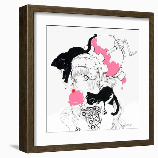 Cherry Jubilee-Camilla D'Errico-Framed Art Print