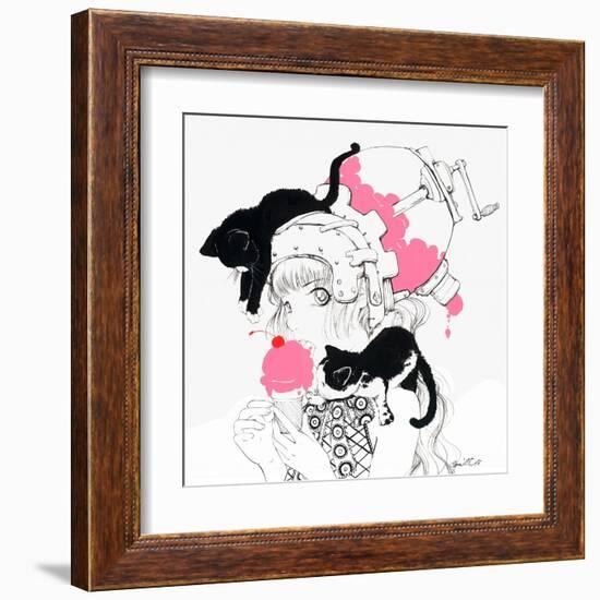 Cherry Jubilee-Camilla D'Errico-Framed Art Print