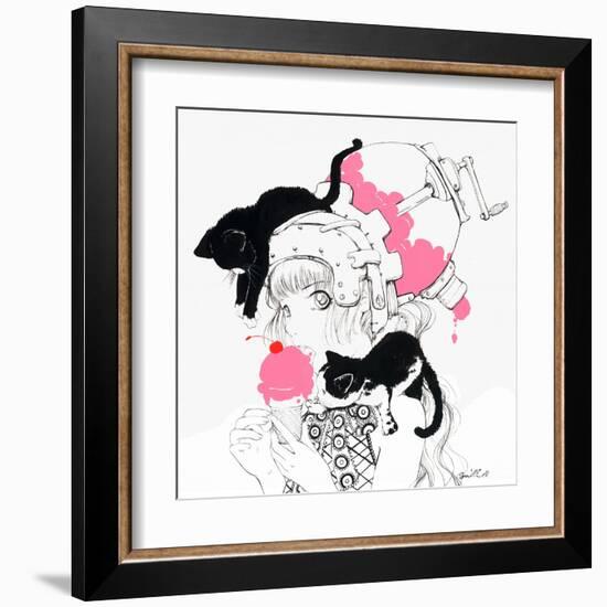 Cherry Jubilee-Camilla D'Errico-Framed Art Print