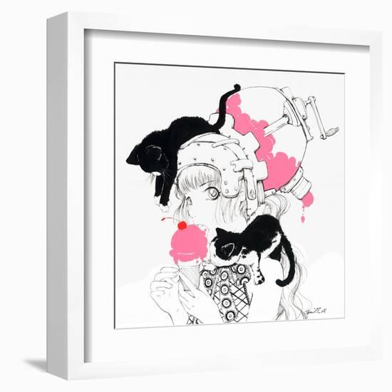 Cherry Jubilee-Camilla D'Errico-Framed Art Print