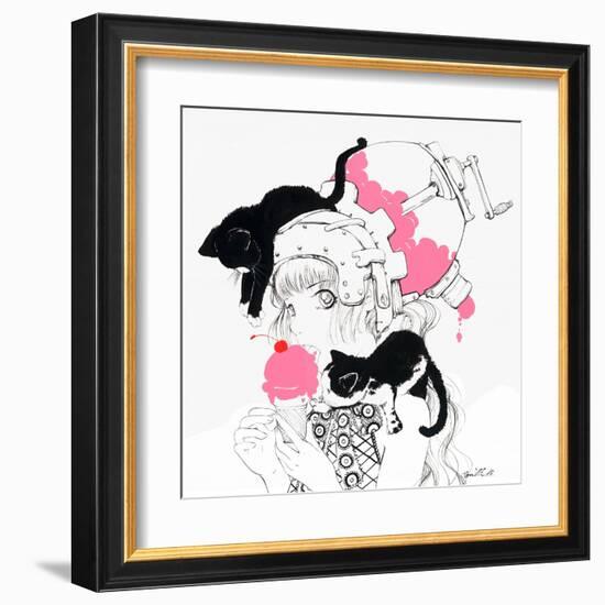 Cherry Jubilee-Camilla D'Errico-Framed Art Print