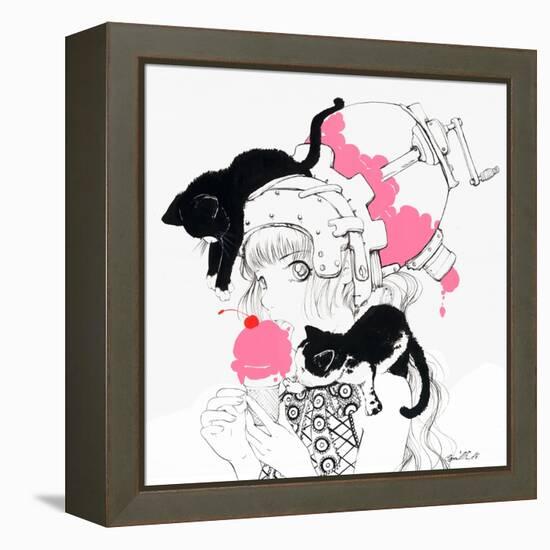 Cherry Jubilee-Camilla D'Errico-Framed Stretched Canvas