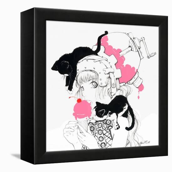 Cherry Jubilee-Camilla D'Errico-Framed Stretched Canvas