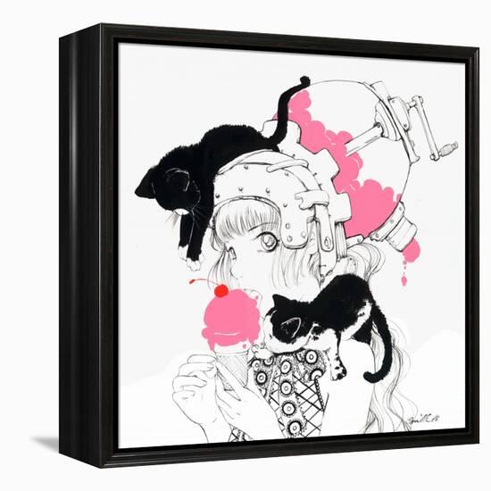 Cherry Jubilee-Camilla D'Errico-Framed Stretched Canvas