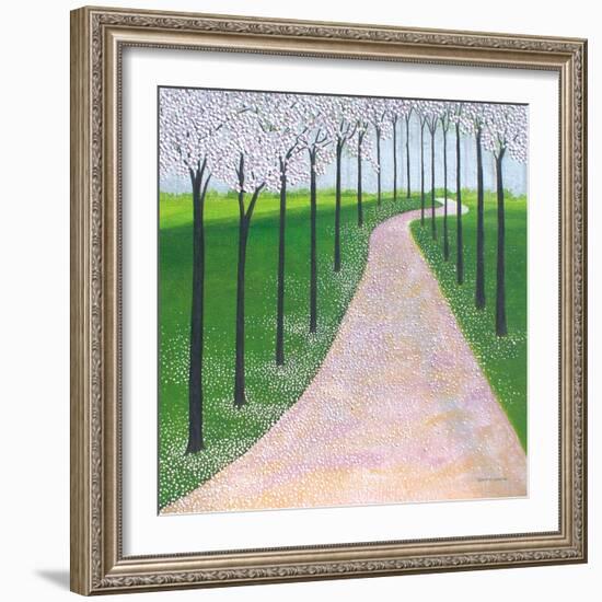 Cherry Lane-Herb Dickinson-Framed Photographic Print