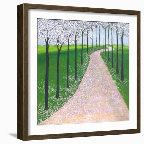 Cherry Lane-Herb Dickinson-Framed Photographic Print