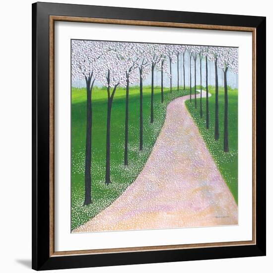 Cherry Lane-Herb Dickinson-Framed Photographic Print