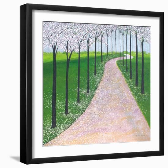 Cherry Lane-Herb Dickinson-Framed Photographic Print