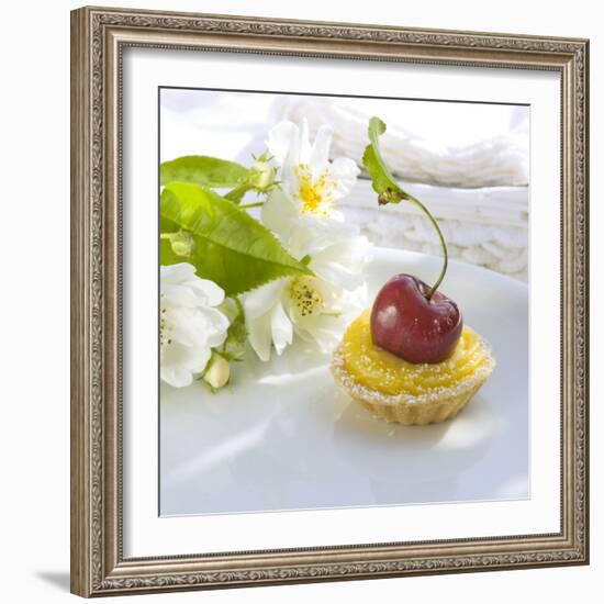 Cherry Lemon Tartlets-C. Nidhoff-Lang-Framed Photographic Print