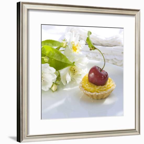 Cherry Lemon Tartlets-C. Nidhoff-Lang-Framed Photographic Print