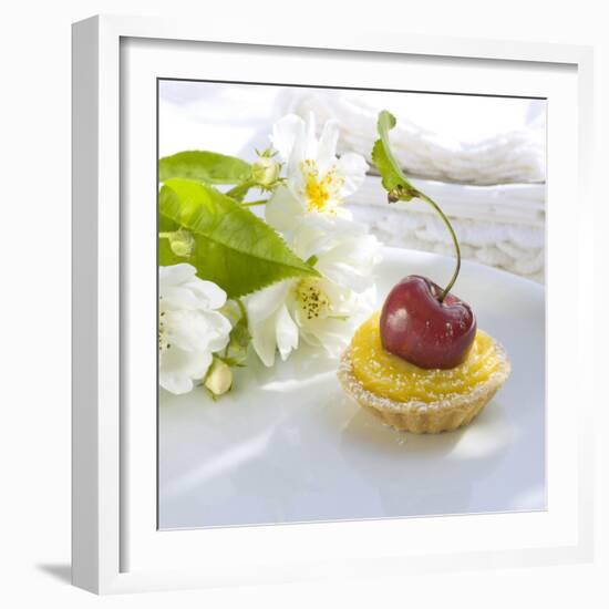 Cherry Lemon Tartlets-C. Nidhoff-Lang-Framed Photographic Print