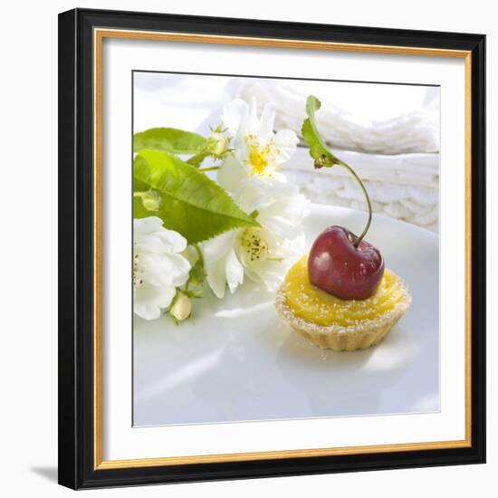 Cherry Lemon Tartlets-C. Nidhoff-Lang-Framed Photographic Print