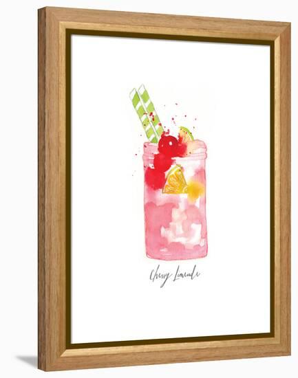 Cherry Limeade-Sara Berrenson-Framed Stretched Canvas