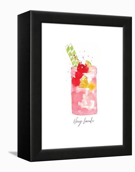 Cherry Limeade-Sara Berrenson-Framed Stretched Canvas