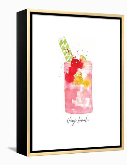 Cherry Limeade-Sara Berrenson-Framed Stretched Canvas