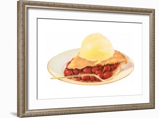 Cherry Pie A La Mode-Found Image Press-Framed Giclee Print