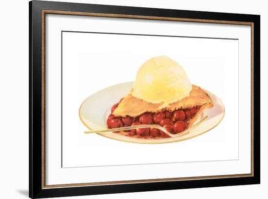 Cherry Pie A La Mode-Found Image Press-Framed Giclee Print