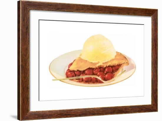 Cherry Pie A La Mode-Found Image Press-Framed Giclee Print