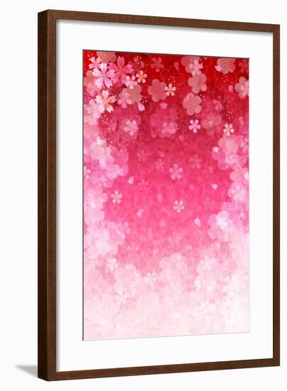 Cherry Plum Greeting Cards-JBOY-Framed Art Print