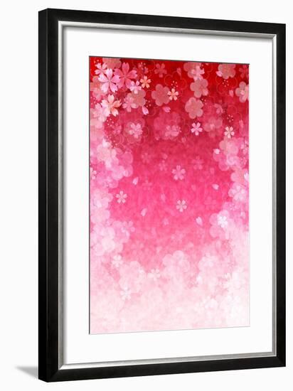 Cherry Plum Greeting Cards-JBOY-Framed Art Print