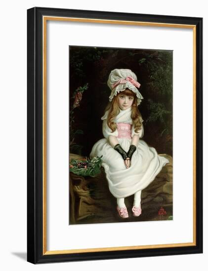 Cherry Ripe-John Everett Millais-Framed Giclee Print