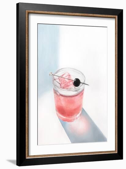 Cherry Summer Cocktail-Julia-Framed Giclee Print