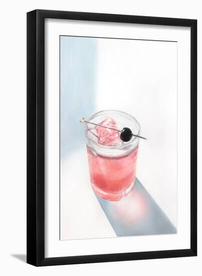 Cherry Summer Cocktail-Julia-Framed Giclee Print