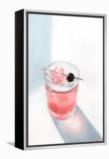 Cherry Summer Cocktail-Julia-Framed Premier Image Canvas