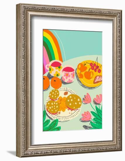 Cherry Tea-Gigi Rosado-Framed Photographic Print