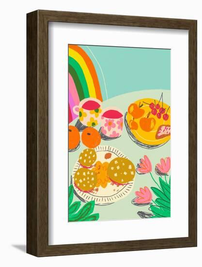 Cherry Tea-Gigi Rosado-Framed Photographic Print