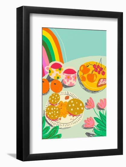 Cherry Tea-Gigi Rosado-Framed Photographic Print