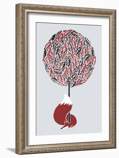 Cherry Tree Final-Robert Farkas-Framed Giclee Print