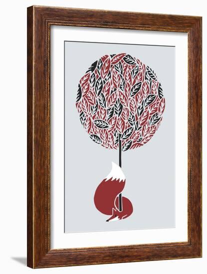 Cherry Tree Final-Robert Farkas-Framed Giclee Print