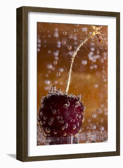 Cherry Underwater-Gordon Semmens-Framed Photographic Print