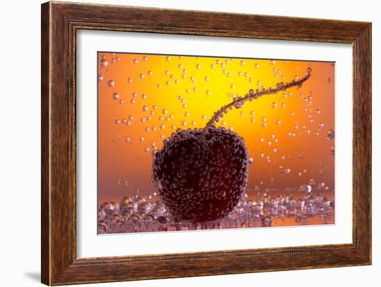 Cherry Underwater-Gordon Semmens-Framed Photographic Print