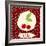 Cherry with Dots Pattern-Anton Yanchevskyi-Framed Art Print