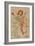 Cherub Holding Cologne Bottle-null-Framed Giclee Print