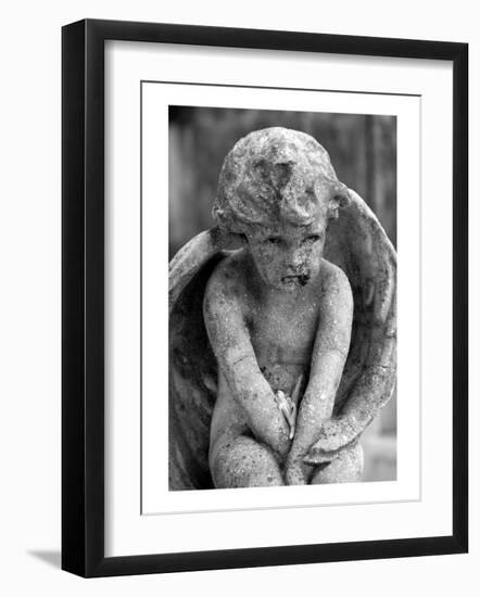 Cherub Statue-Charles Glover-Framed Giclee Print