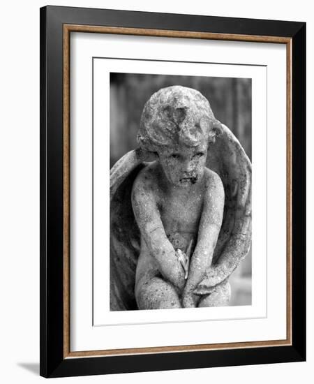 Cherub Statue-Charles Glover-Framed Giclee Print