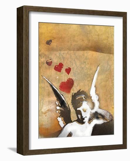 Cherub-Whoartnow-Framed Giclee Print