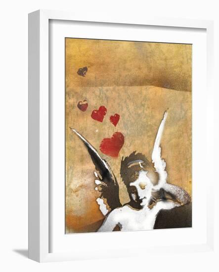 Cherub-Whoartnow-Framed Giclee Print