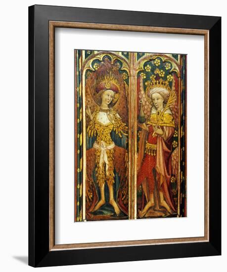 Cherubim and Principalities, Two of the Nine Orders of Angels, Detail of the Rood Screen, St.…-null-Framed Giclee Print