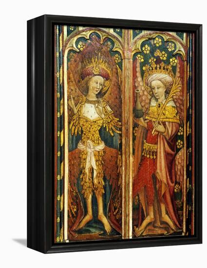 Cherubim and Principalities, Two of the Nine Orders of Angels, Detail of the Rood Screen, St.…-null-Framed Premier Image Canvas